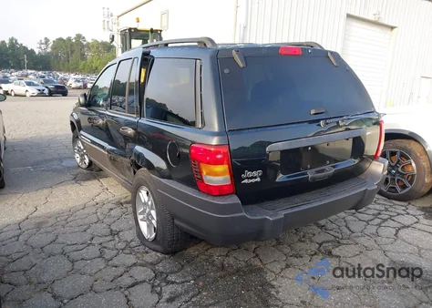 2003 Jeep Grand Cherokee Laredo z USA, uszkodzony, nr VIN 1J4GW48S73C536175